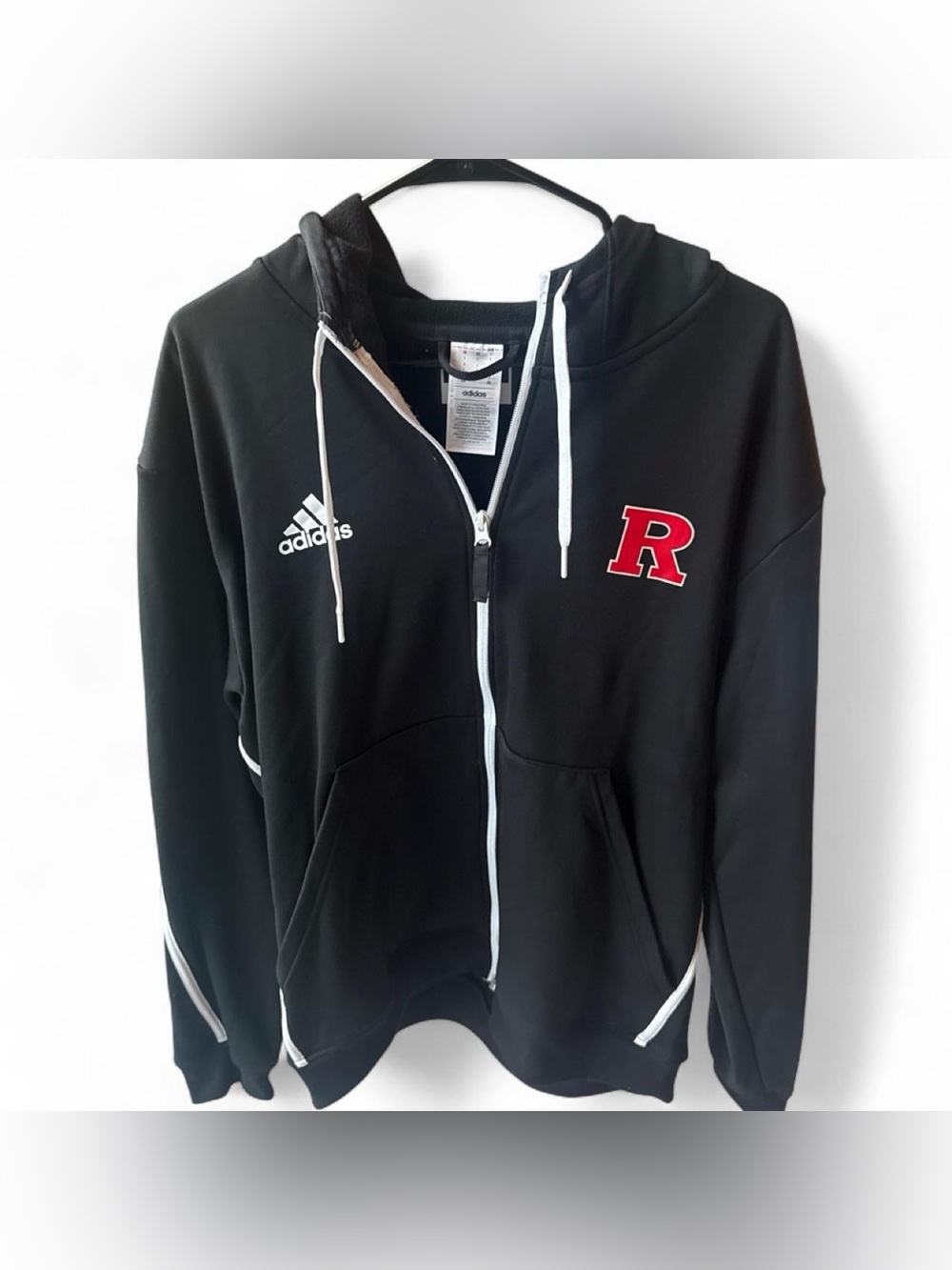 Rutgers adidas zip-up sweatshirt